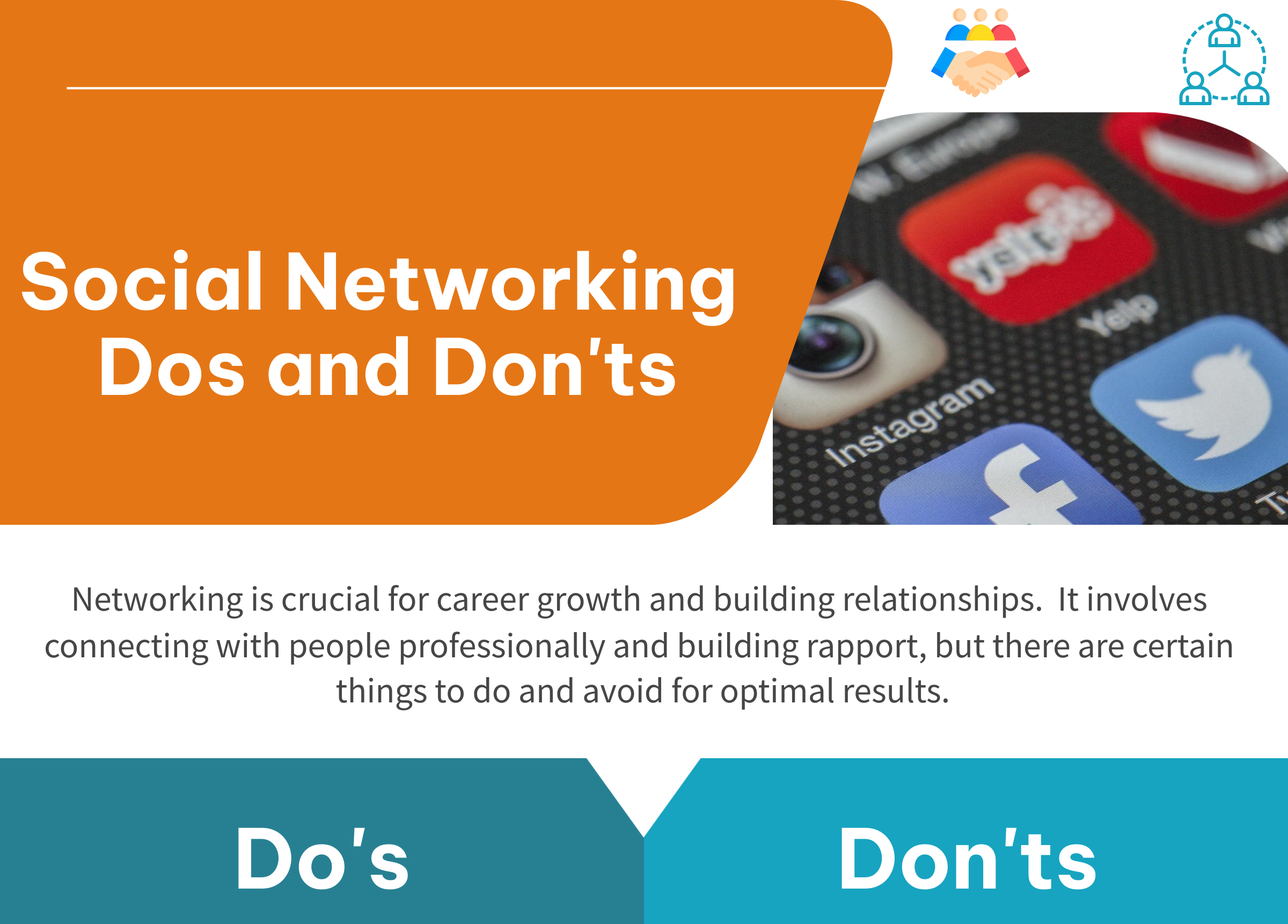 Social Networking: Dos and Don'ts Feature