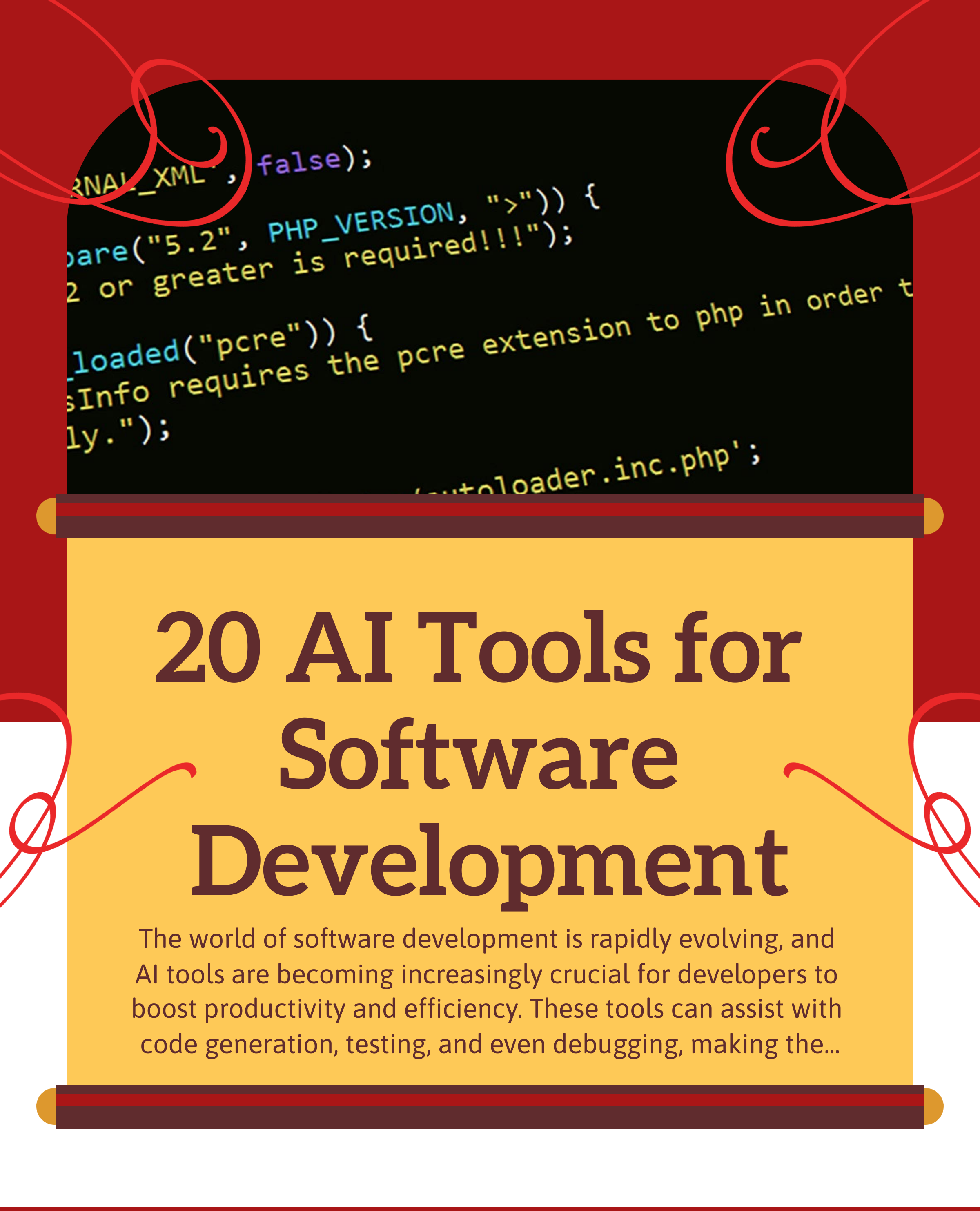 20 AI Tools for Software Development