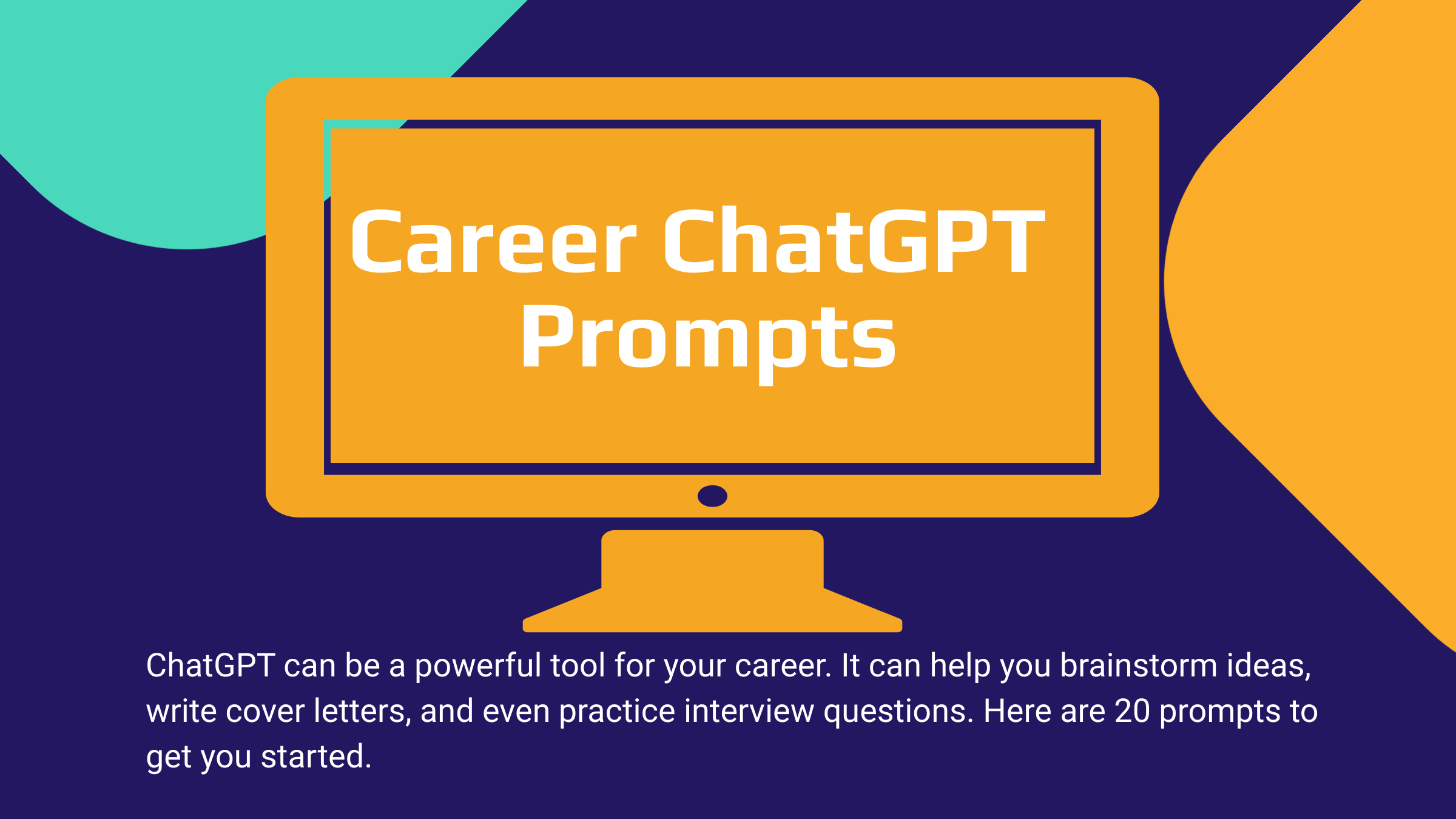 Career ChatGPT Prompts