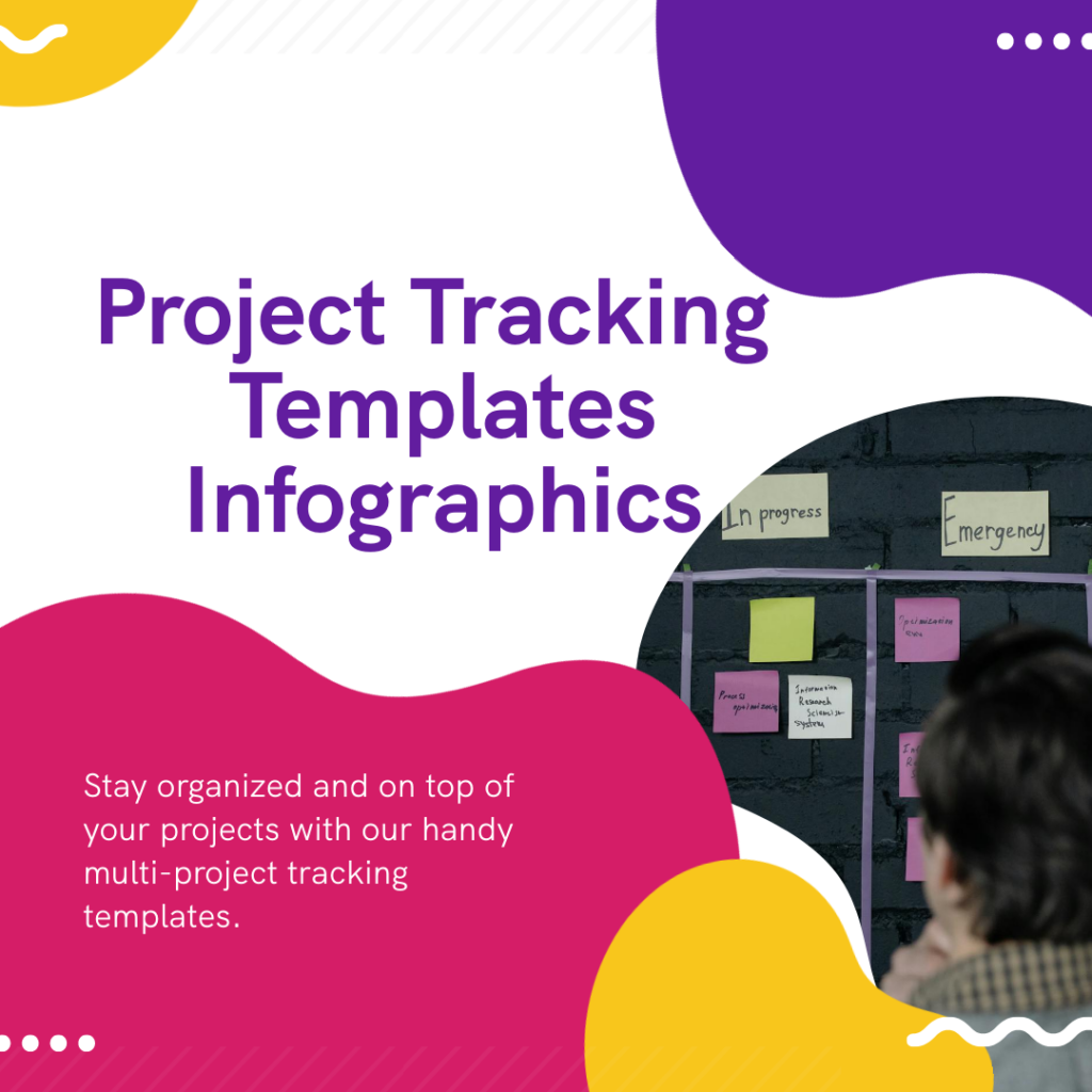 Multiple Project Tracking Template Infographics