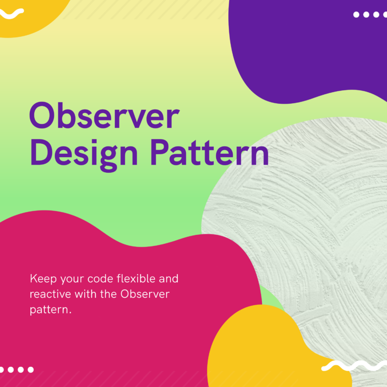 Observer Design Pattern