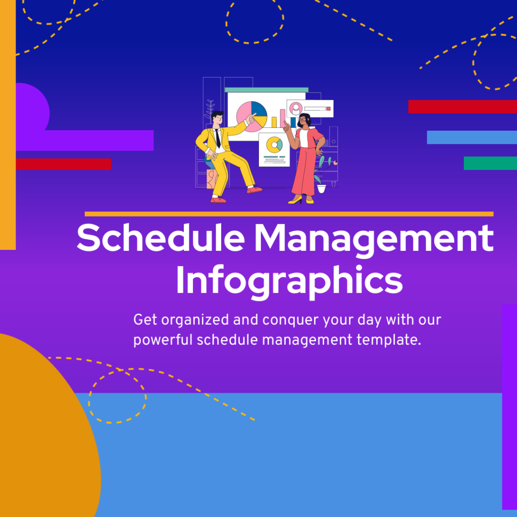 Schedule Management Infographics